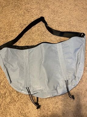 Zyia NWOT Crescent Crossbody Bag with Black Strap